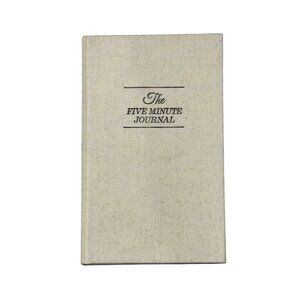 The Five Minute Journal by Intelligent Change in Original Linen